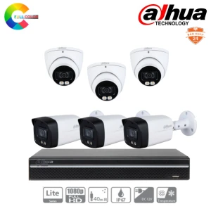Trọn Bộ 6 Camera Dahua Full Color 2MP [Màu Ban Đêm]